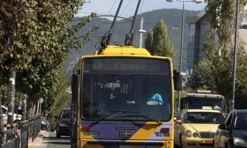 Στάση εργασίας: Χωρίς τρόλεϊ σήμερα η Αθήνα για έξι ώρες